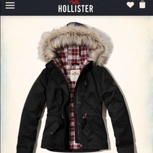 Hollister | Stretch Flannel-Lined Anorak Jacket